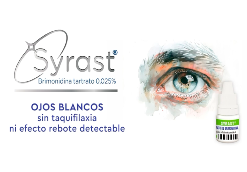 Llegó a la Argentina el PRIMER VENOCONSTRICTOR para el tratamiento de la Hiperemia conjuntival