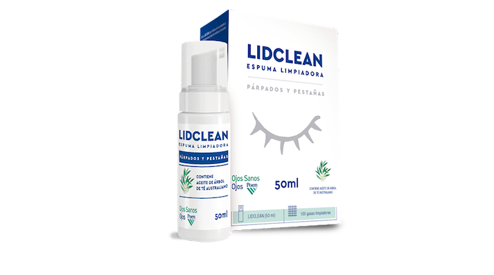 LANZAMIENTO DE LIDCLEAN®:  LA ESPUMA PARA HIGIENE PALPEBRAL MÁS COMPLETA. DISPONIBLE EN FARMACIAS Y ÓPTICAS DE TODO EL PAÍS.