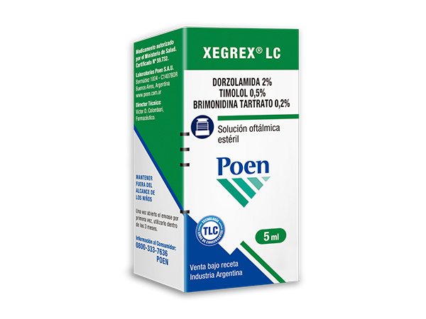 XEGREX® LC Solución Oftálmica Esteril