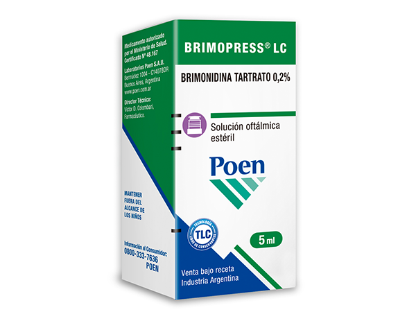 BRIMOPRESS® LC Solución oftálmica estéril