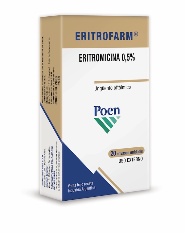 ERITROFARM® Ungüento oftálmico estéril