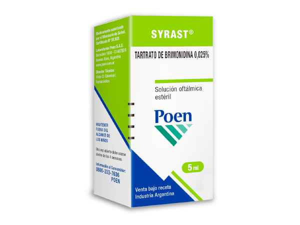 SYRAST® Solución oftálmica estéril
