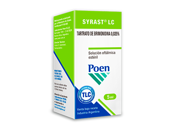 SYRAST® LC Solución oftálmica estéril