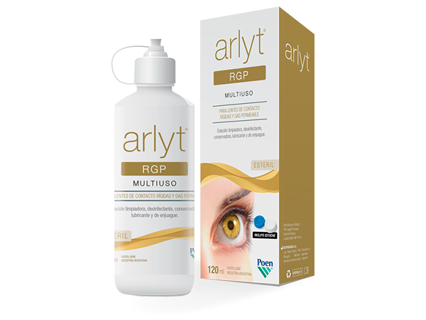 ARLYT® RGP Solución estéril limpiadora, desinfectante